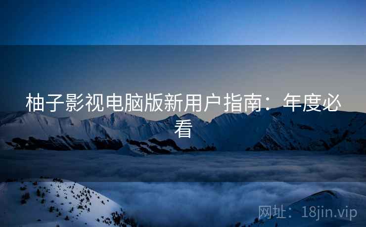 柚子影视电脑版新用户指南：年度必看