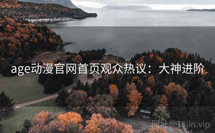 age动漫官网首页观众热议：大神进阶